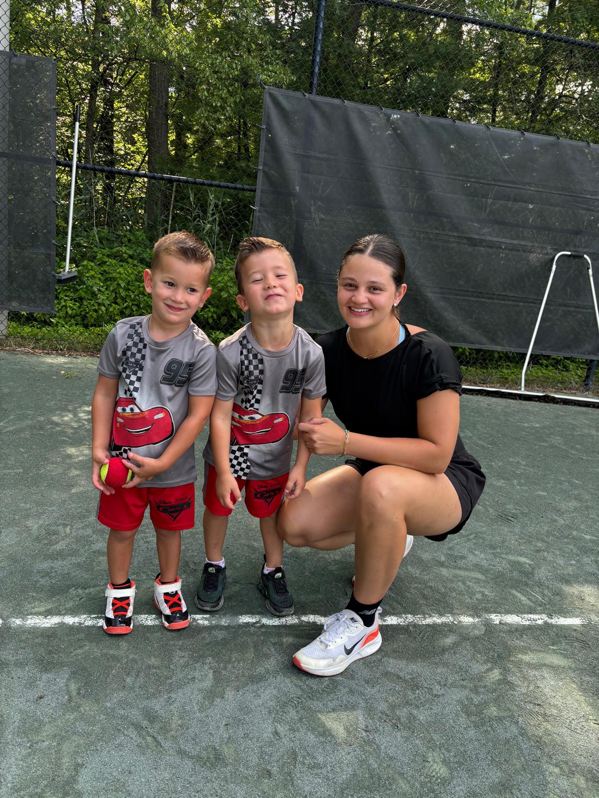 Junior players training